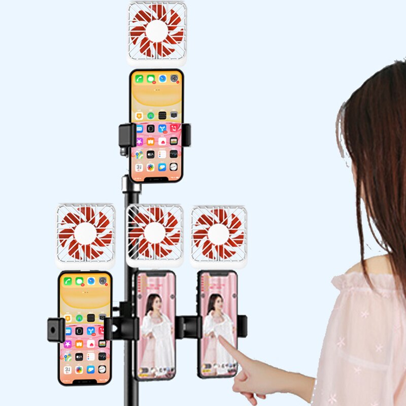 2021New product, small and silent fan portable ultra-quiet suitable for Apple interface/Type C interface Release hands