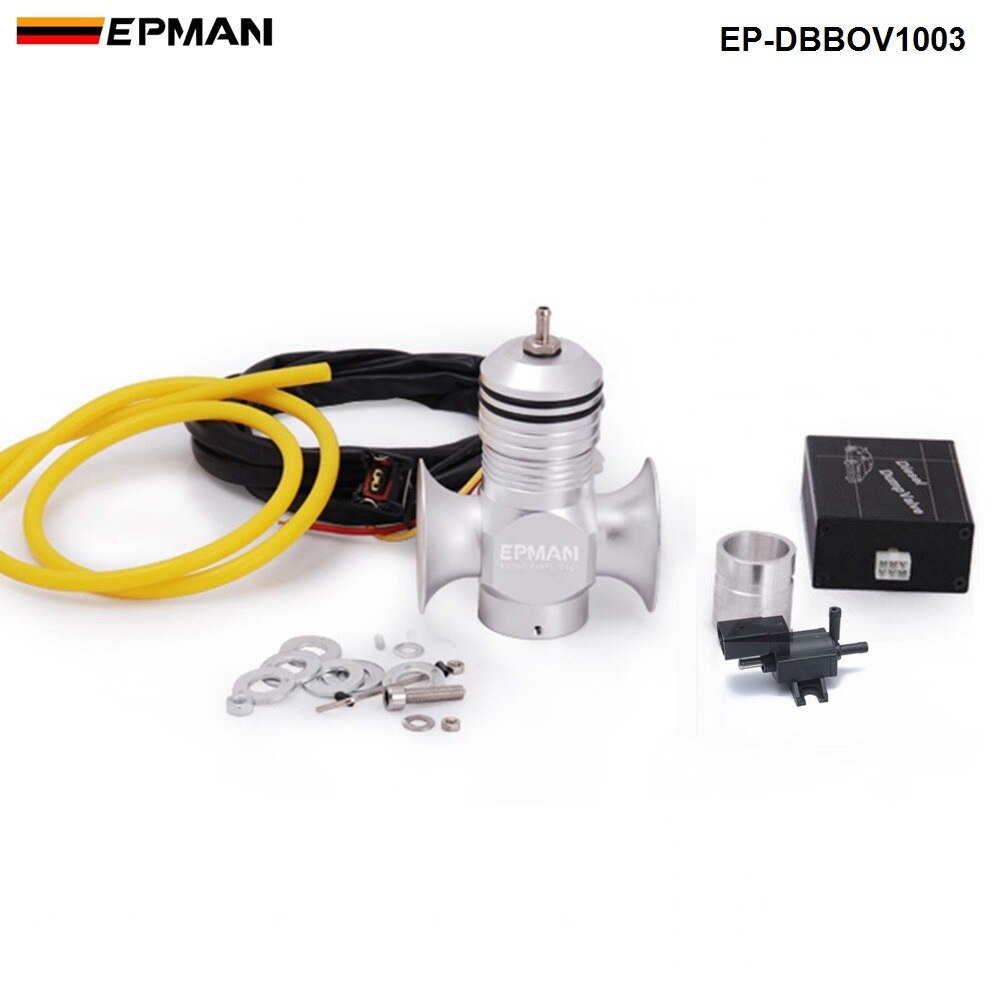 EPMAN-Kit de válvula de descarga eléctrica Turbo diésel, para FORD , FOCUS, TDCI, TDI, ECT, todo Turbo diésel, DBBOV1003/DBBOV1002: DBBOV1003 Silver