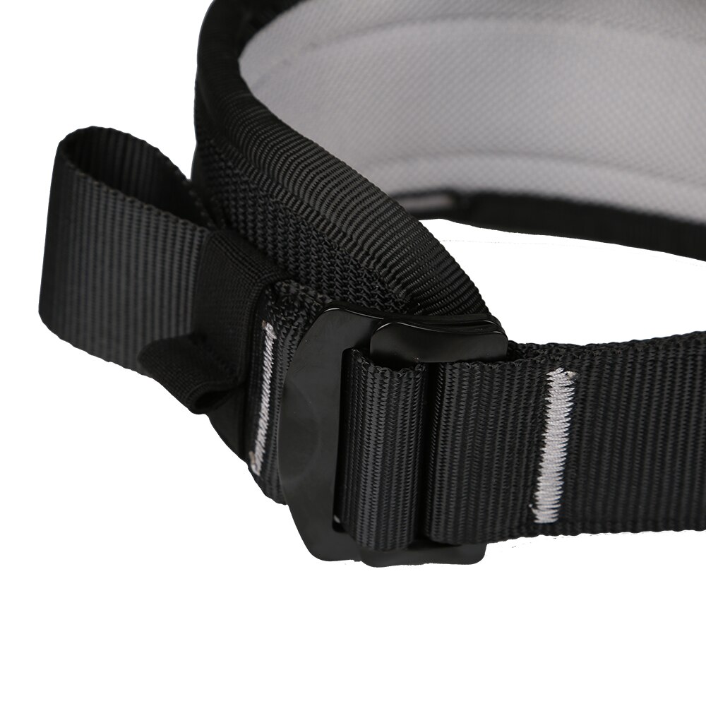 Pro Safety Harness Mountaineering Rock Tree Climbing Rappelling Equip Gear