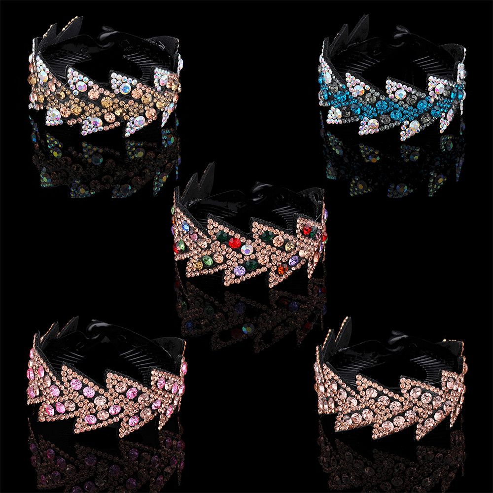 Soporte de para hacer moños, horquilla con diamantes de imitación, pinza para el pelo, banda para el pelo fuerte, herramienta imprescindible, accesorios para el cabello