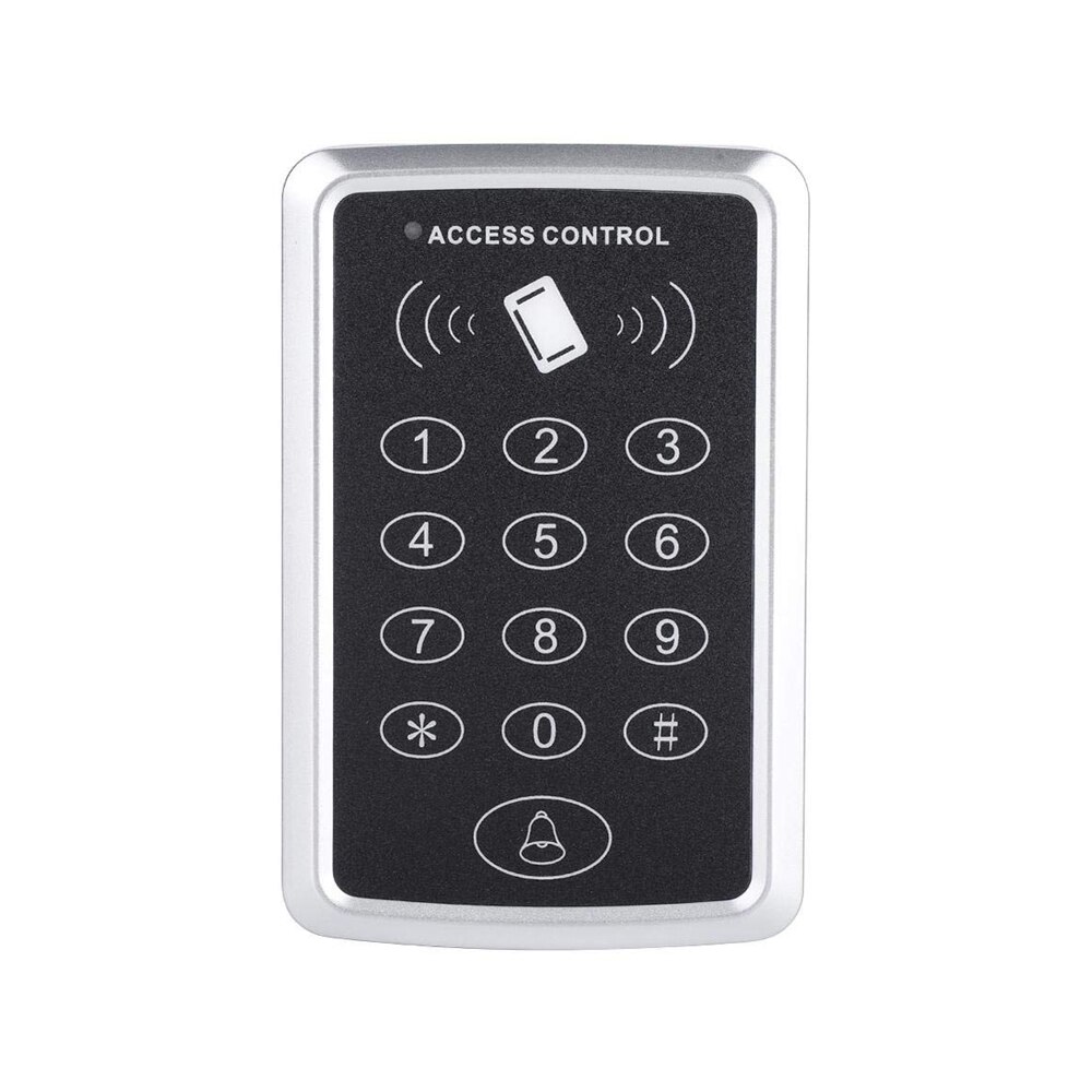 1000 users Access Control System 125KHz RFID Access Control Keypad EM Card Reader Door Lock Opener Keyboard System