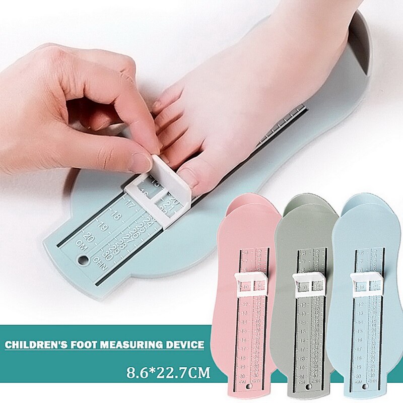 Foot Size Ruler Foot Measure Gauge 3 Colors Baby Kid Foot Ruler Sh... – Grandado