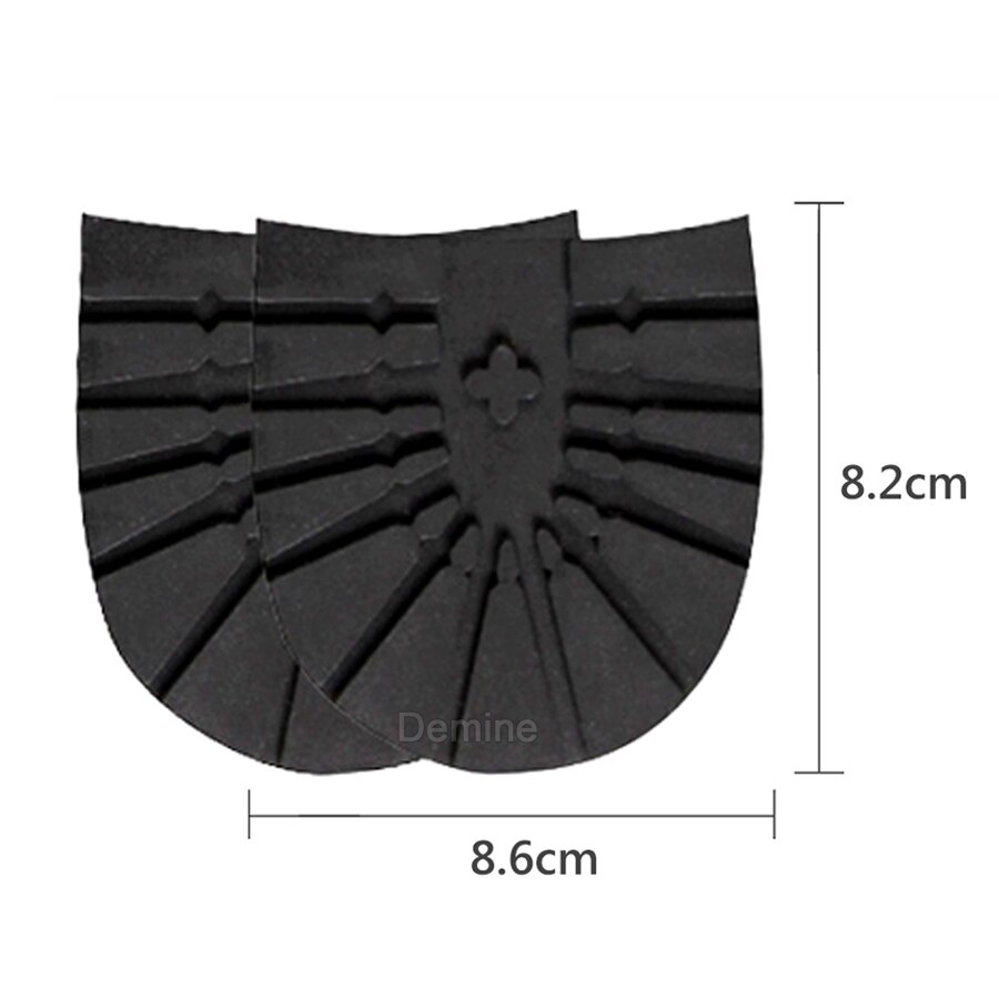 Demine Thick Rubber Outsoles Insole Anti-slip Business Shoes Boots Paste Bottom for Men and Women Apply DIY replacement Sole: Heel pads