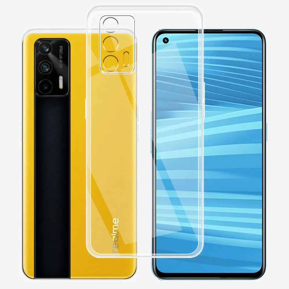 Voor Realme Gt 5G Case Silicone Zachte Transparante Telefoon Case Voor Realme Gt Clear Cover Funda Voor Realmegt Gt 5G Coque