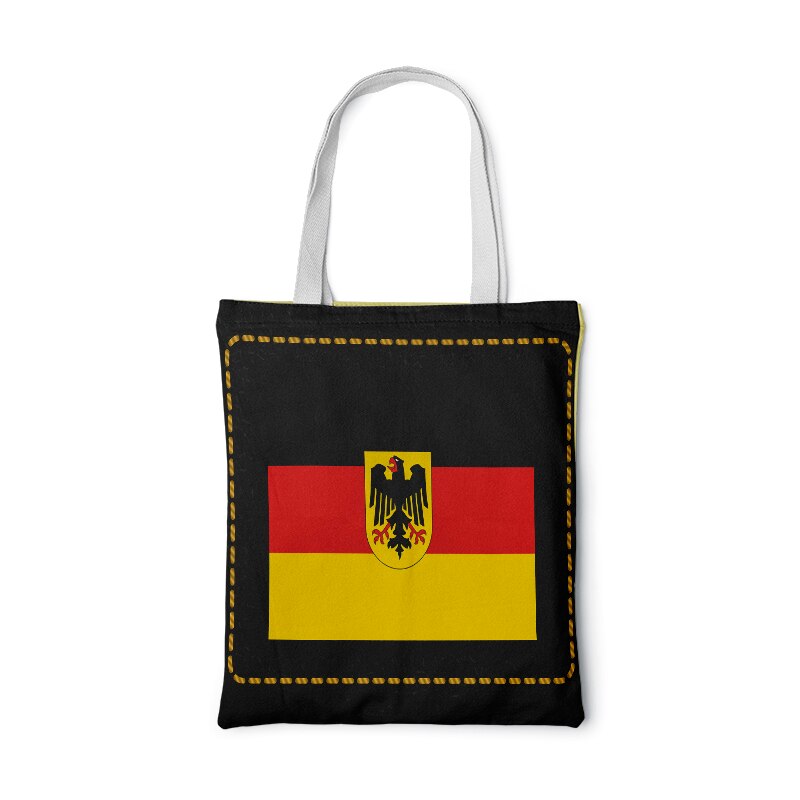 Lerret tote bag shopping reise kvinner øko gjenbrukbare skulder shopper vesker harajuku høy kapasitet shopping bolsa