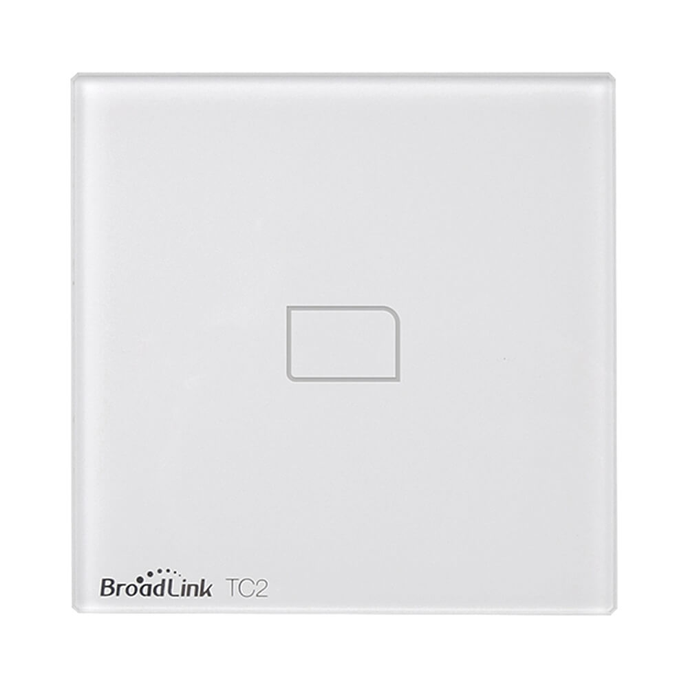 Broadlink TC2 Eu Standaard Lichtschakelaar Modern Wit Touch Panel Wifi Draadloze Smart Controle Via RM4 Pro/Rm pro