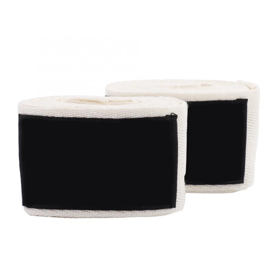 1 pair unisex wrist support boxing kickboxing muay thai hand wrap breathable fast drying cotton handwraps sports wrist band 2.5m