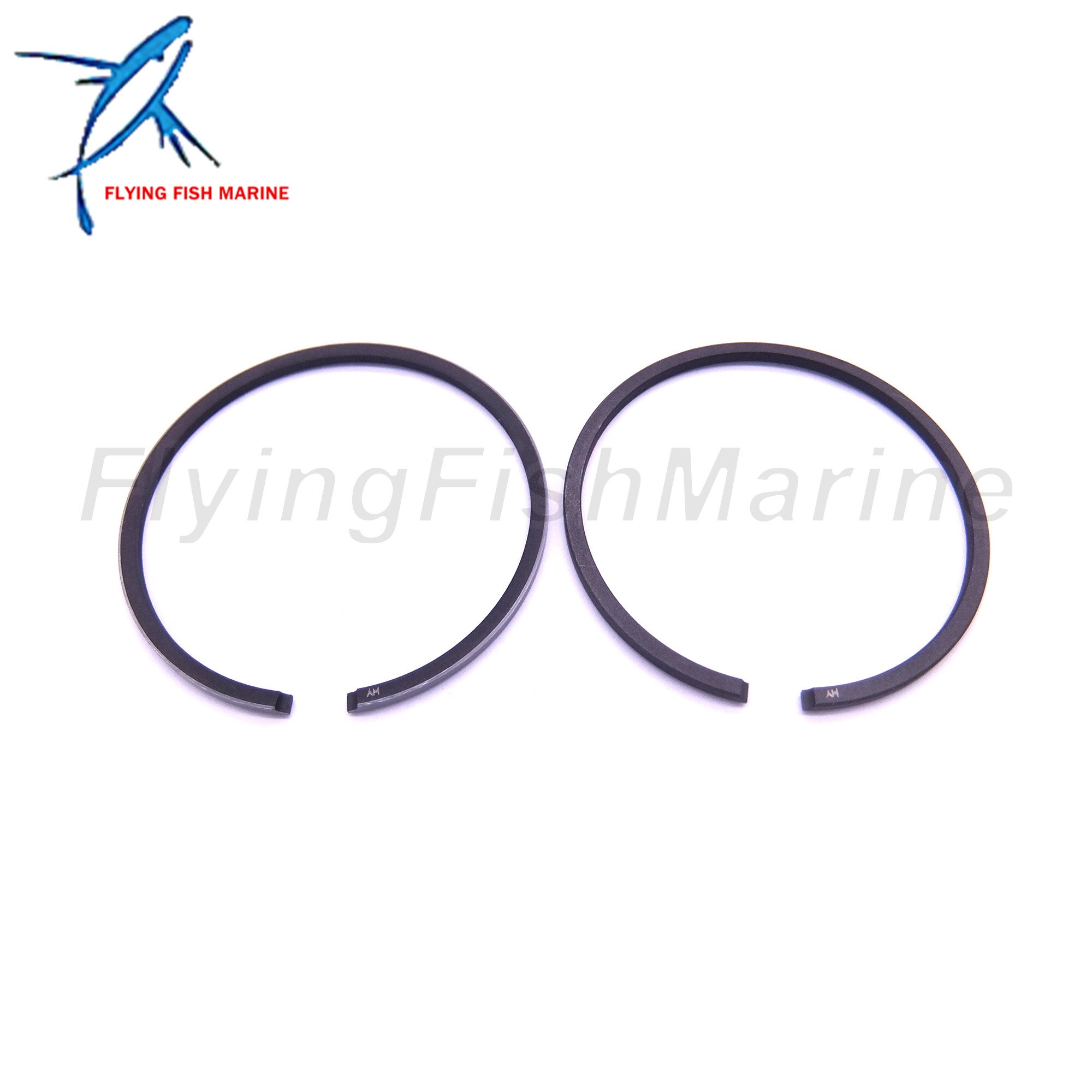 Outboard Engine 682-11610-01 Piston Ring Set STD for Yamaha 9.9HP 15HP, 56mm