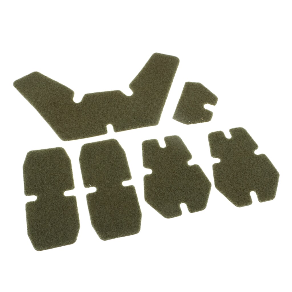 5Pcs Game Helm Sticker Patch Set Voor WST-AF Helmen: Green