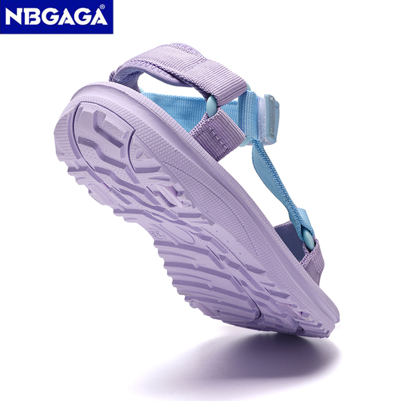 Summer Breathable Sport Sandals for Children Girls' Outdoor Beach Shoes Open-Toe Comfortable Walking Sandals Size 30-38