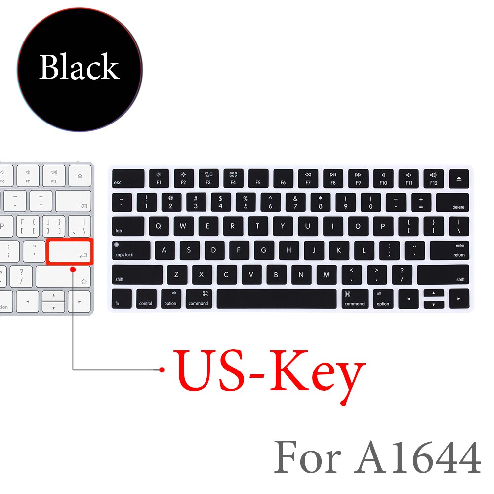Für Apple Bluetooth Wireless keybord MLA22LL/ A1644 IMAC Magie Tastatur abdeckung Protector Silikon Abdeckung UNS/EU Version