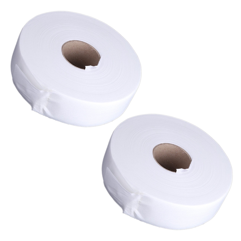 Bandes d&#39;épilation en papier non tissé, 2x100 Yards, bandes de cire pour épilation (blanc): Default Title