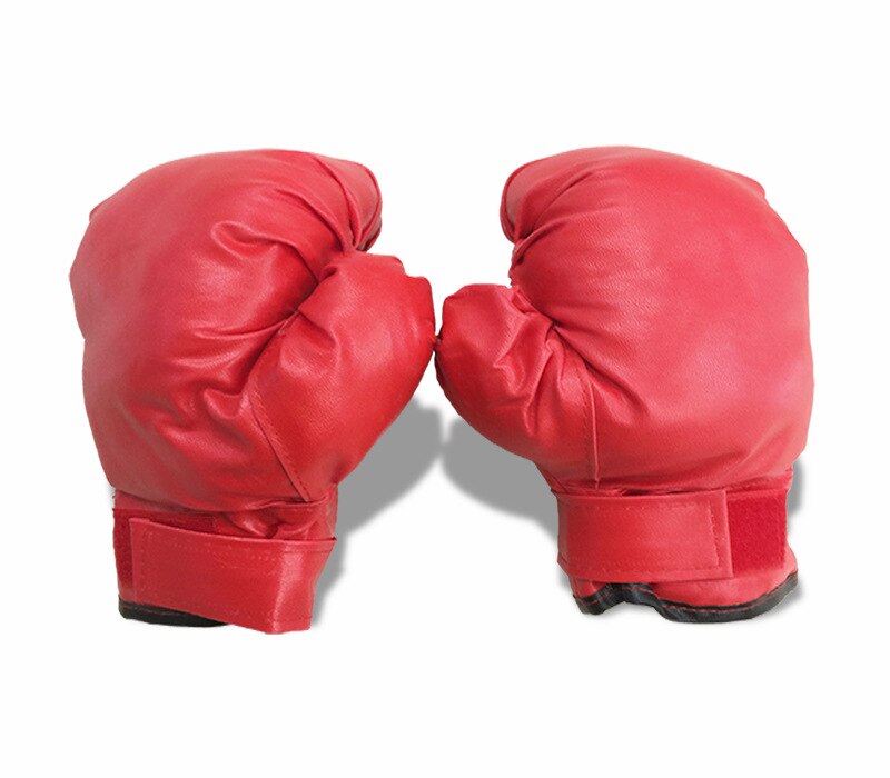 Enfants garçons filles rouge bleu Boxer Cosplay enfants boxe Match Performance Costumes fête décoration Costume Halloween: gloves / Taille unique
