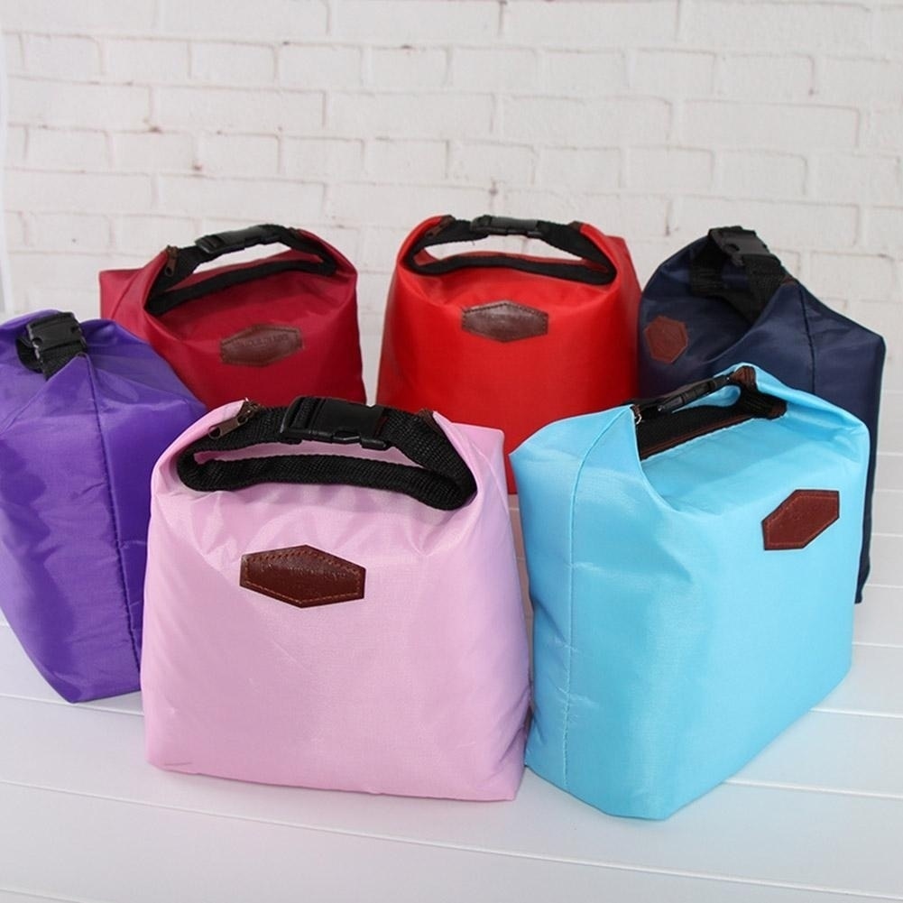 Bolsa de almuerzo aislante para pícnic, bolsa grande con contenedor incorporado, bolsa térmica resistente al agua