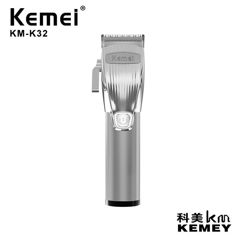Kemei elektrische knipmachine voor heren, tondeuse, trimmer, tondeuse, kapper, kortharig, man