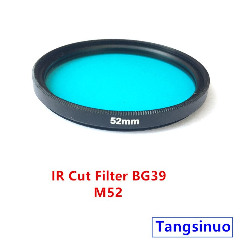 M52 IR Cut Filter Blue Optical Glass BG39 QB39