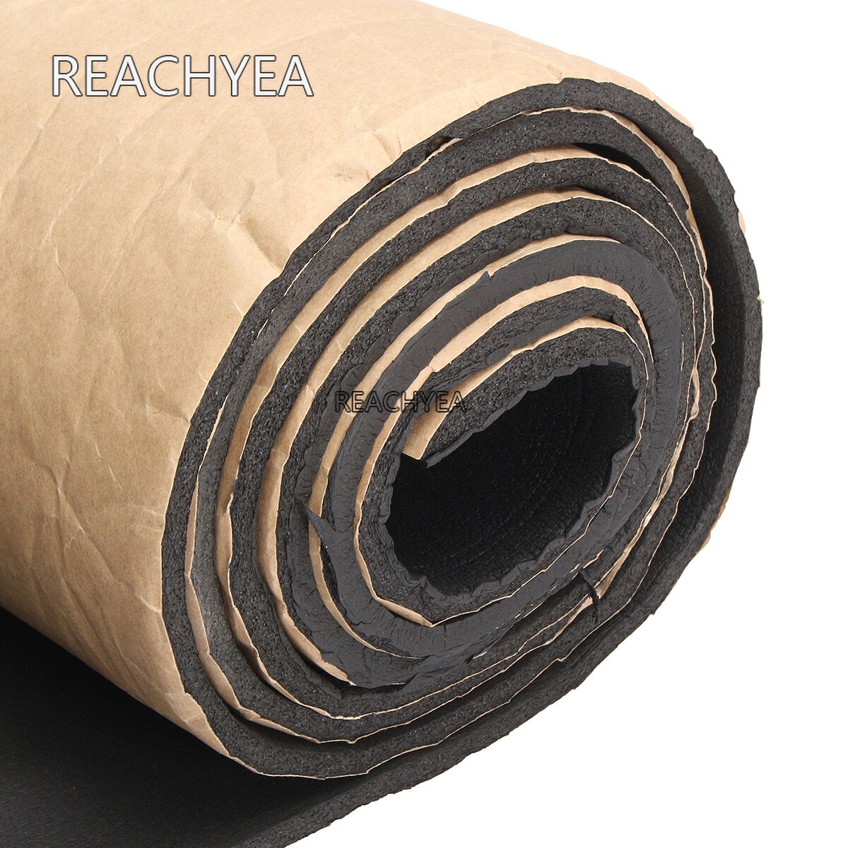 1Roll 200cmx50cm Car Sound Proofing Deadening Anti-noise Sound Insulation Cotton Heat Closed Cell Foam Car Accessories