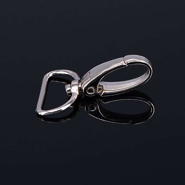 45*30mm Verzilverd Metalen Trigger Snap Swivel Hardware Haak Sluiting Naaibenodigdheden voor Bag Key Ring 100 stuk/K386