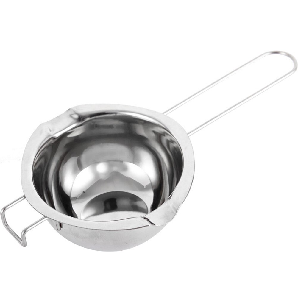 1pc Hook Stainless Steel Bowl Butter Chocolate Melting Pot Heating Spoon Pan JS23: 1