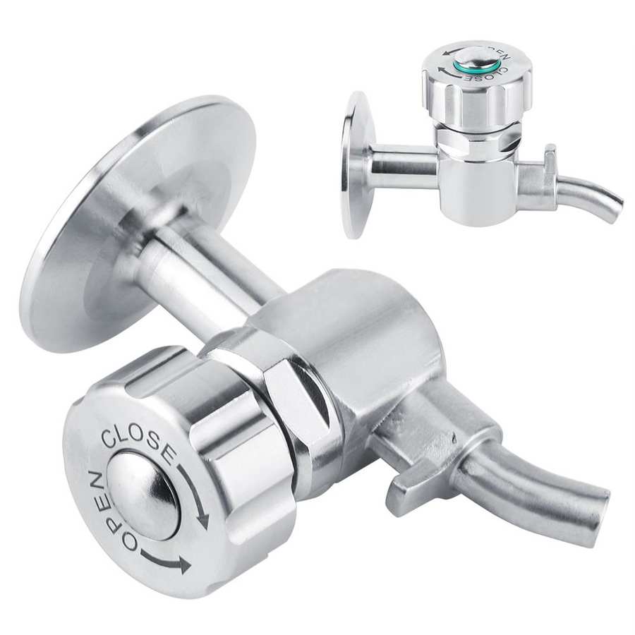 304 Stainless Steel Beer Brewing Sampling Valve Fermentation Cylinder Faucet Accessory Brewing Tools