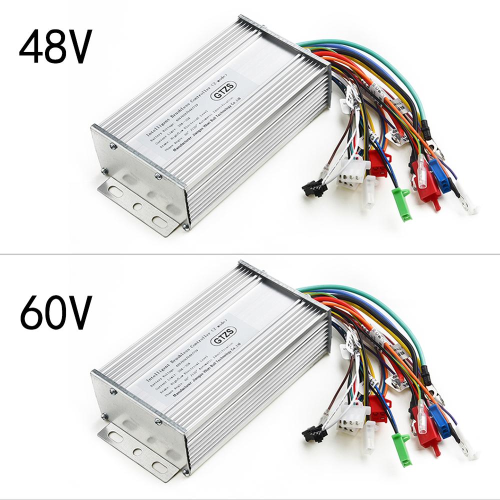 48v 60v 1800w Bldcm Controller Lead-acid Lithium Battery Eelectric Bicycle For Dc Brushless Central Motor E-bike Accessory Parts