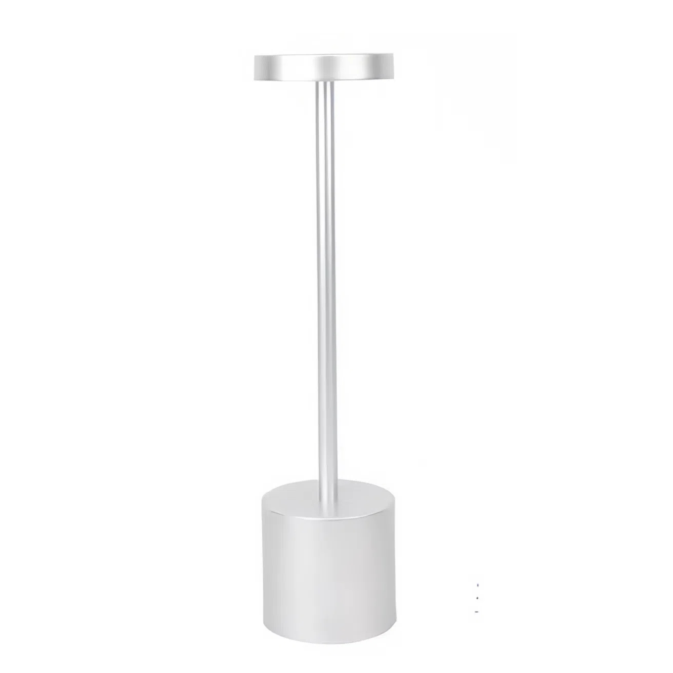 Tafellamp LED Touch Sensor Desktop Nachtlampje Oplaadbare Draadloze Leeslamp 3 Kleuren Verstelbaar Creatief Omgevingslicht: Rood