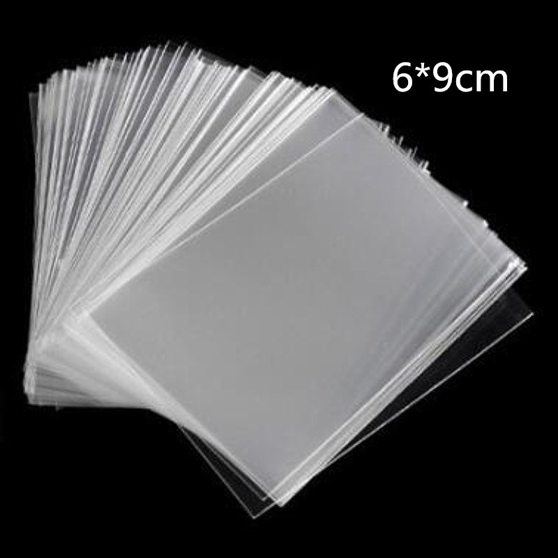 100pcs Board Game Card Protector Sleeves Transparent Card Sleeves Cards Protector for Party Family Game: white