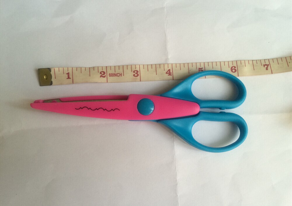 6 Inches Length Laciness Scissors for Photo Craft DIY Scrapbook Album Handicraft Handmade Paper Cutting Tool