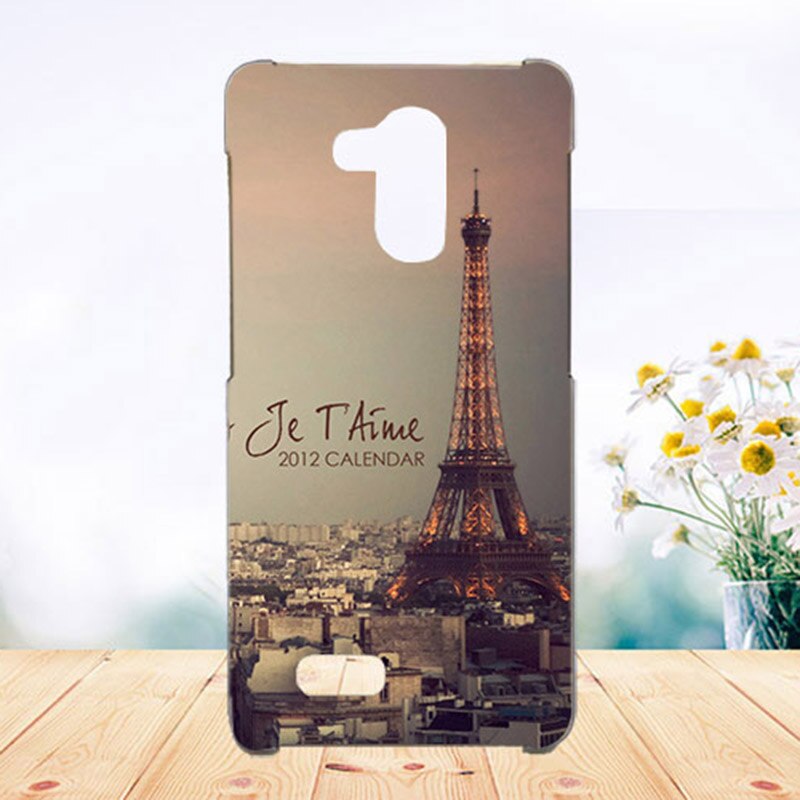 Soft Tpu Phone Case For BQ BQ-5516L Twin Cases Silicone Painted Wolf Rose Eiffel Fundas Sheer For BQ BQ-5516L Twin Back Cover: c010