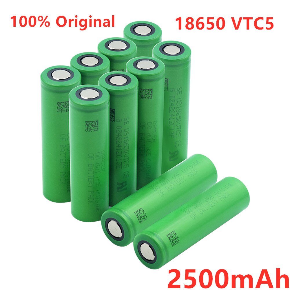 Original US18650 VTC5 Li-ion rechargeable 18650 batterie pour VTC5 30A 3000mah ForSony jouets outils de poche +