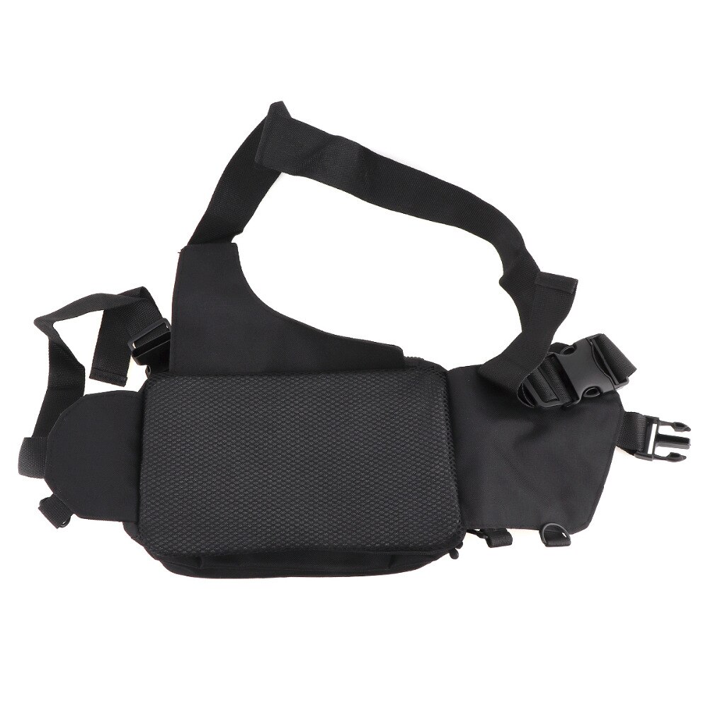 Nylon Waterproof 3-Layer Fishing Bag Multifunctional Messenger Waist Bag Waterproof Fishing Lure Reel Line Tackle Storage Bag