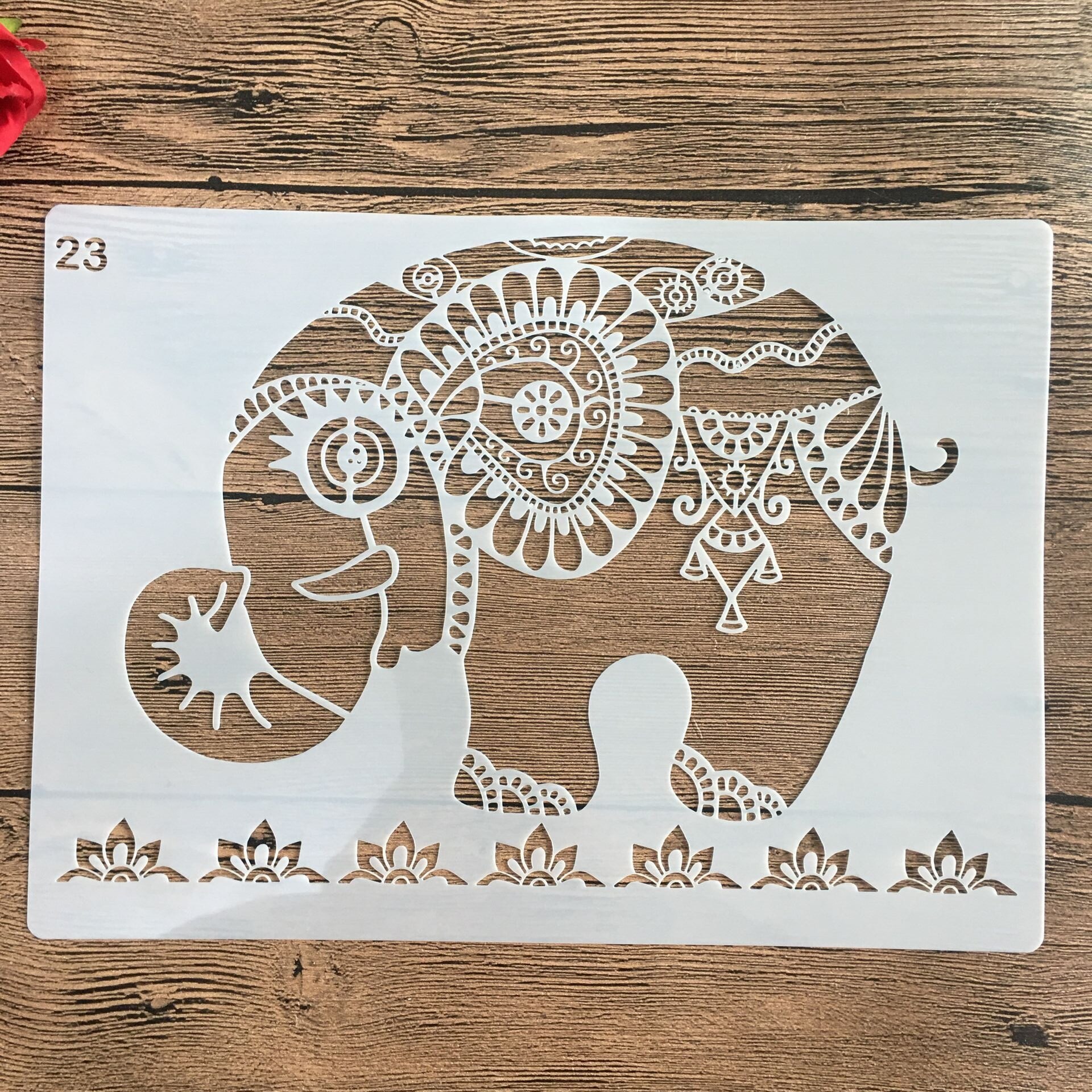 Reusable A4 Stencils For Art, Card Making, Scrapbooking & DIY Decor