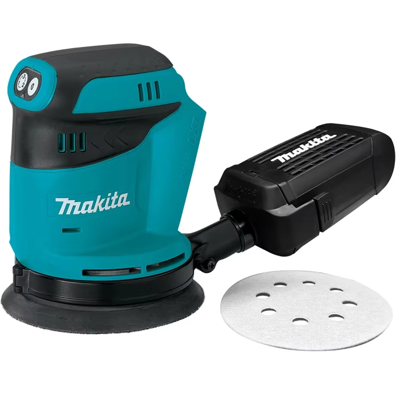 Makita DBO180Z Lithium-Ionen 18 V kabellose wiederaufladbare Scheibe, Exzenterschleifer, Holzbearbeitung, Schleifkitt, Polieren, nacktes Werkzeug: Default Title