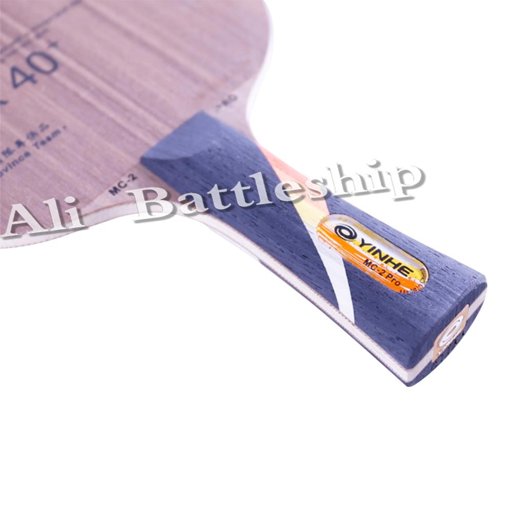 YINHE Galaxy MC2 PRO Provincial (MC-2 PRO 5 Ply madera 30th aniversario) de tenis de mesa de Ping Pong bate paleta