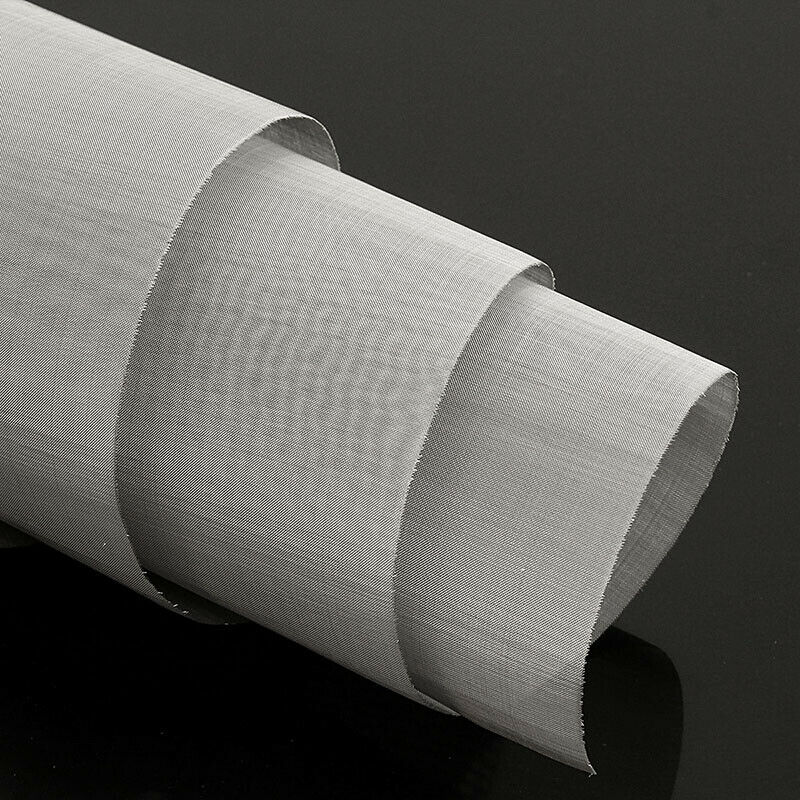 Woven Wire Cloth Screen Filter Sheet 12X35Inch 100Grid Mesh Stainless Steel