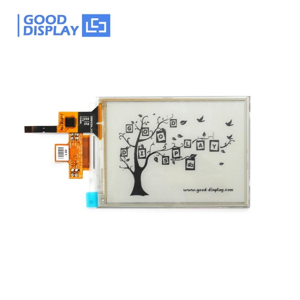 4.3 inch met capacitieve touch panel, hoge-resolutie e-paper display GDE043A2-T