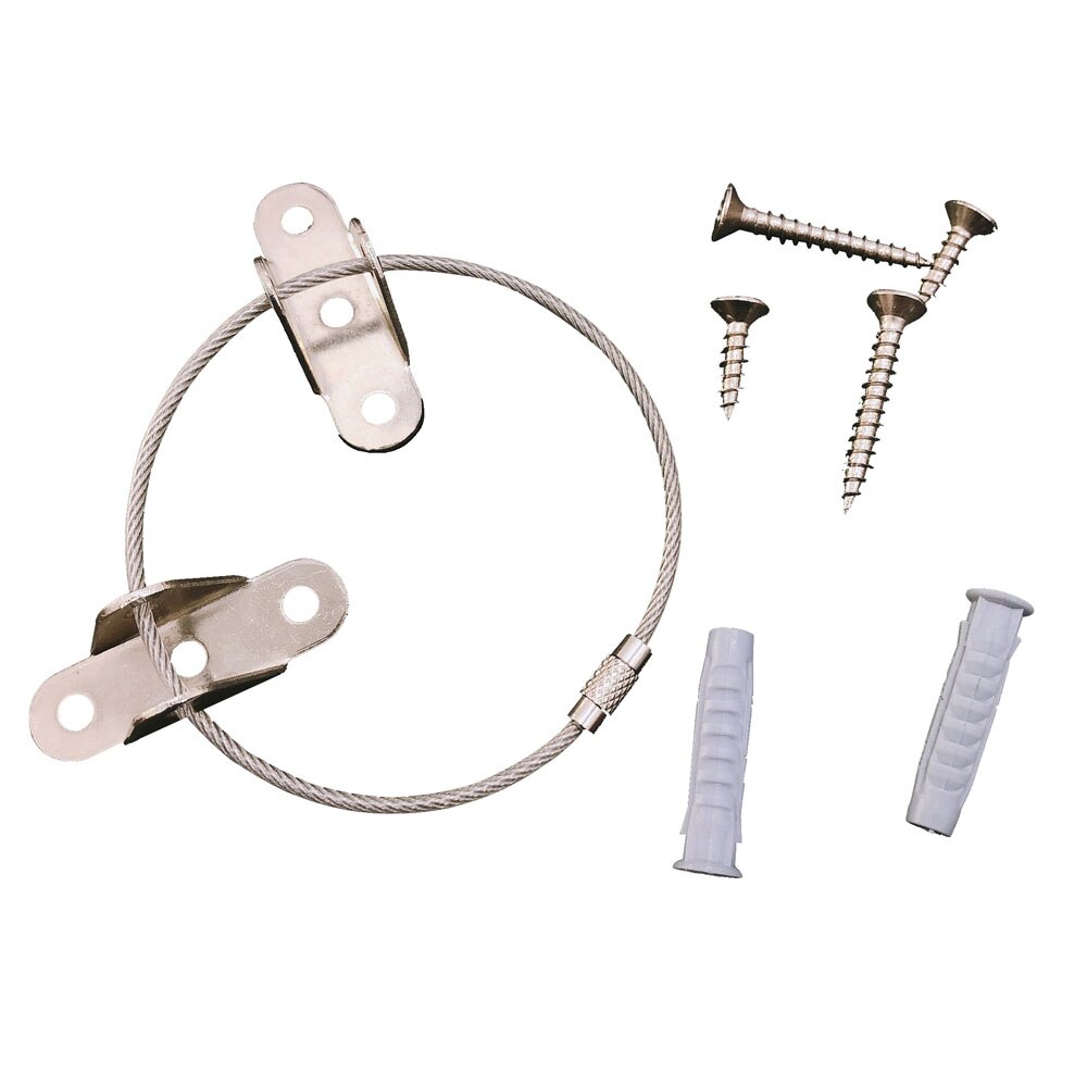 Baby Safety Furniture Straps For Wardrobe Closet Furniture Wall Strap Child Lock Protection: 6 pcs