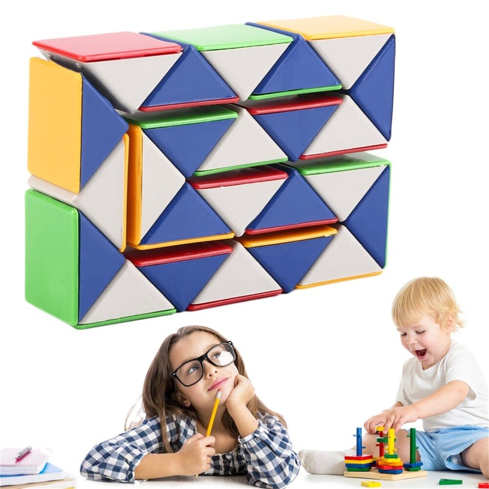 Snake Magic 3D Cube Game Puzzel Twist Toy Party Travel Familie Kind Goed Voor Het Bevorderen Van Kinderen Intelligentie Kerst Speelgoed
