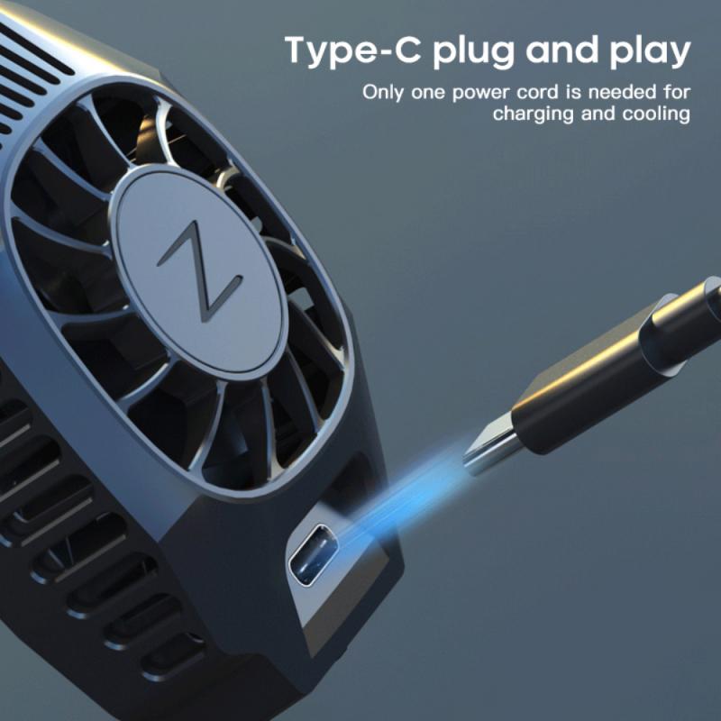 Mobile Phone Cooling Mute Fan Cooler Universal Semiconductor Refrigeration Radiator Wireless Rechargeable Phone Cooler Holder
