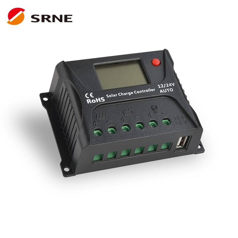 SRNE SR-HP2420 12 V/24 V 20A PWM Solar Laadregelaa... – Grandado