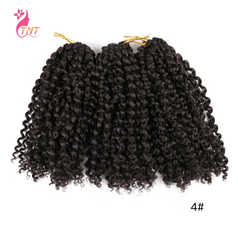 Marly Jerry Curl Jamaicaanse Bounce Gehaakte Vlechten Haar Ombre Synthetische Lente Twist Vlechten Haar Exrensions Voor Zwarte Vrouwen: 4
