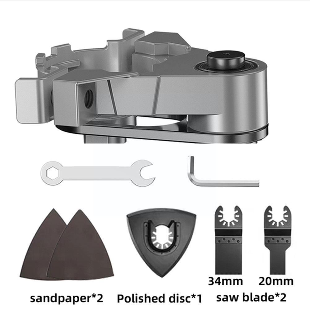 Conversione smerigliatrice angolare adattatore smerigliatrice angolare multifunzione per smerigliatrice angolare a sega elettrica accessorio di modifica X7h7