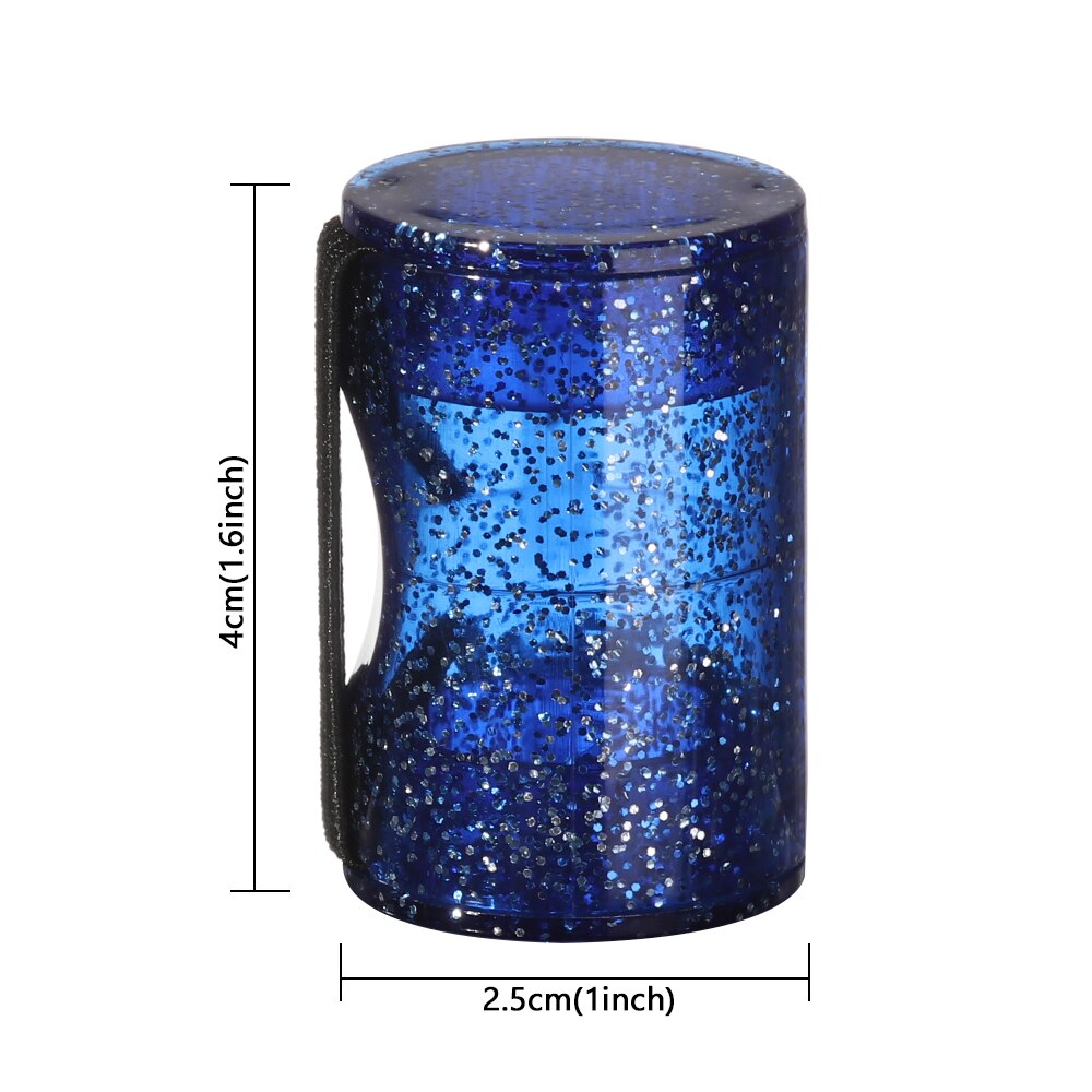 7 Colors Plastic Rhythm Sand Shaker Music Finger Ring Fingers Shot Soft adjustable auto strap Guitar Ukulele Instruments Tool