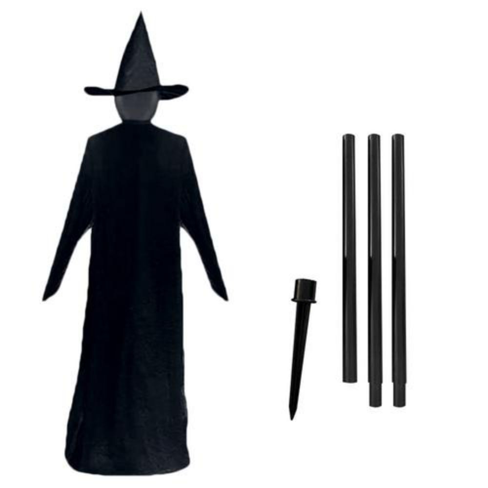 1.7m valaistua noitaa panoksilla halloween-koristeita ulkona kädestä pitäen huutaen noidat ääni aktivoitu anturi sisustus: 1pc