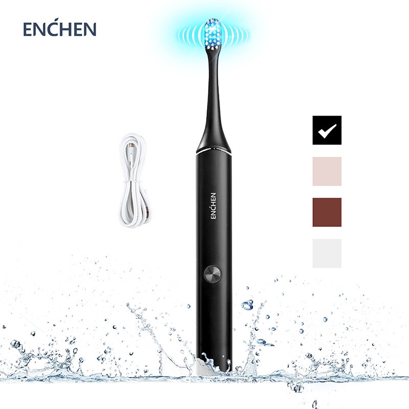 Enchen Aurora T + Sonic Elektrische Tandenborstel IPX7 Niveau Waterdicht Oplaadbare Gevoelige Upgrade Arrivial Originele