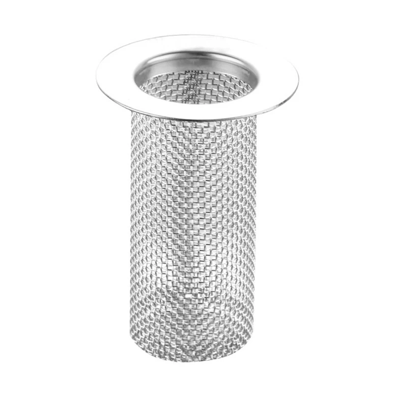 Roestvrijstalen afvoerputje Filter Mesh Gootsteenzeefje Douche Afvoerputje Stopper Anti-verstopping Filter Val Badkamer Accessor