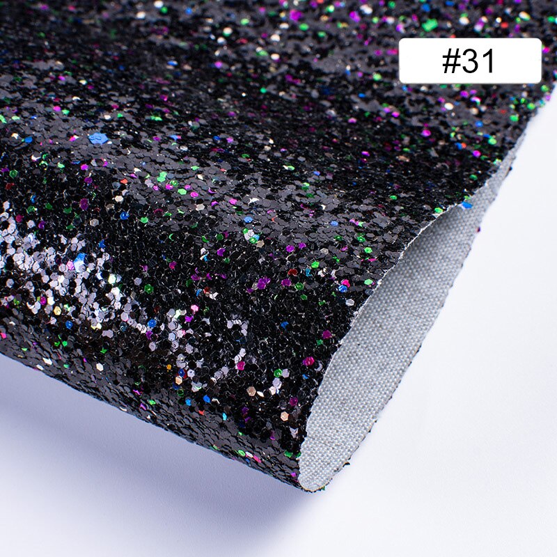 50cm*138cm pailletten glitter imitatieleer stoffen diy handgemaakte naai kleding accessoires benodigdheden: 17