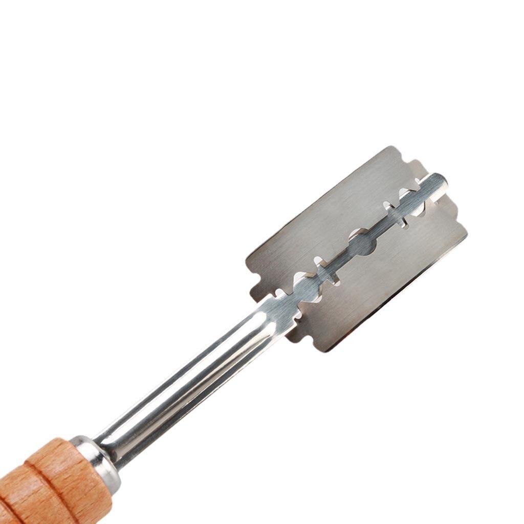 Brood Cutter Franse Brood Lame Houten Normaal Lange Handvat Bakken Accessoire Arc Gebogen Toast Mes Bakken Keuken Gadgets # W3