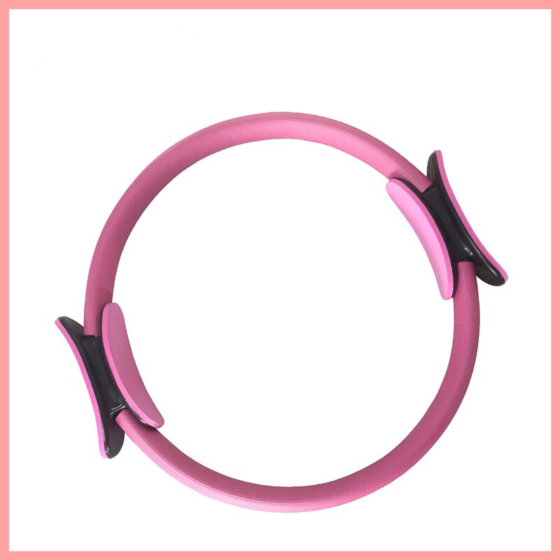 Pilates Accessories Pilates Ring - 12.6 Inch Fitness Circle With Non-Slip Grips For Toning Thighs, Arms & Core (Grey) Core Exercise Equipment - View #4