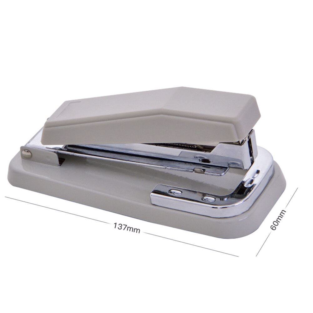 360 Degree Rotating Stapler Head Desktop Stapler with Staples Sharp Chisel for Office Stationery School Tools